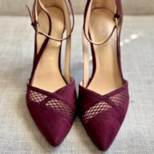 Nine West Maroon Heels – Size 6